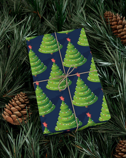 Sophisticated 3D Holiday Gift Wrap Set Crafted in the USA