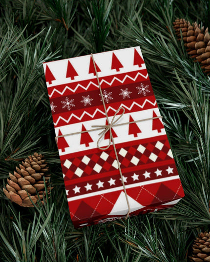 Elegant Customizable Christmas Gift Wrap - Premium Matte & Satin Finishes Made in the USA