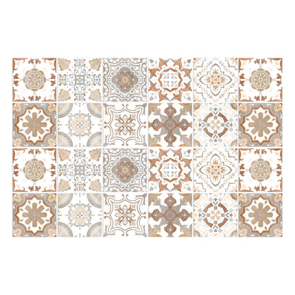 Peekaboo Studio 3D Self-Adhesive Art Tile Wall Sticker - Waterproof &