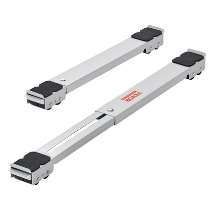 Heavy Duty Appliance Rollers — 660 Lbs, Extendable, White