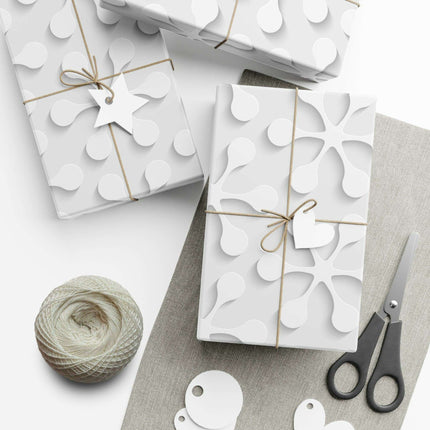 Elegant Customizable 3D Holiday Gift Wrap with Sustainable Materials