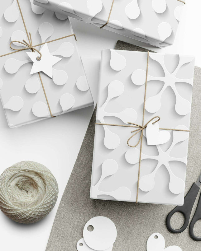 Elegant Customizable 3D Holiday Gift Wrap with Sustainable Materials