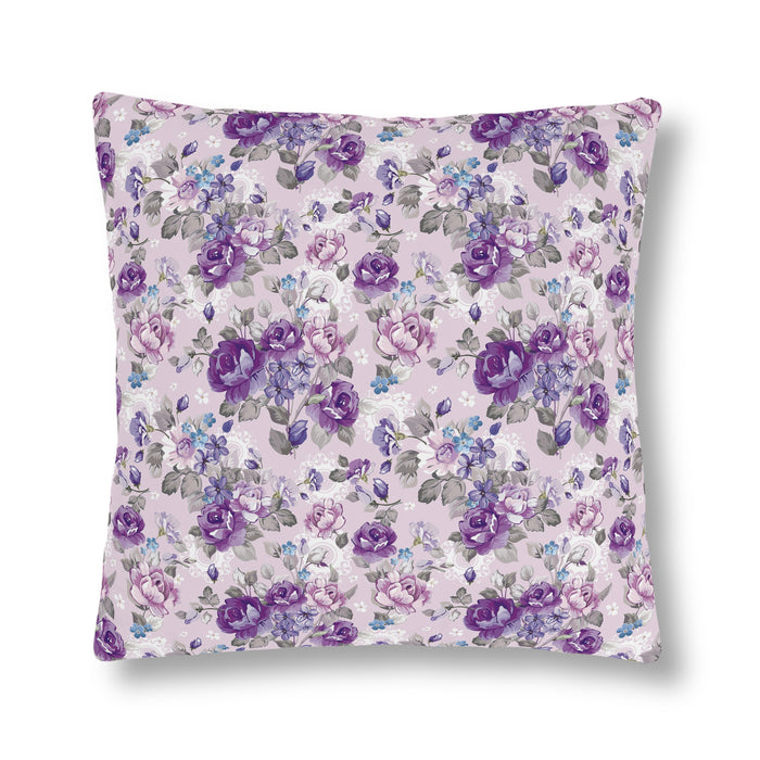 Waterproof Floral Outdoor Pillow Set with Hidden Zipper