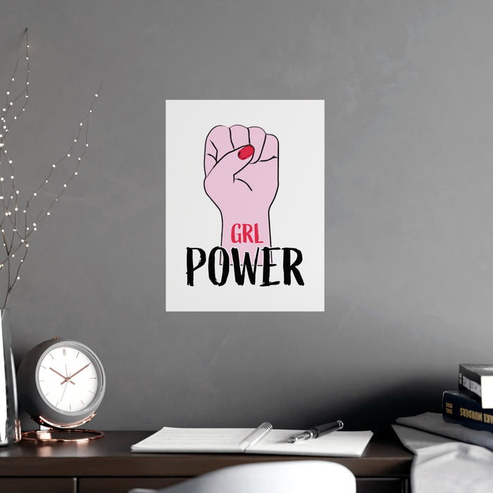 Elevate Your Home Decor with Premium Empowerment Matte Posters