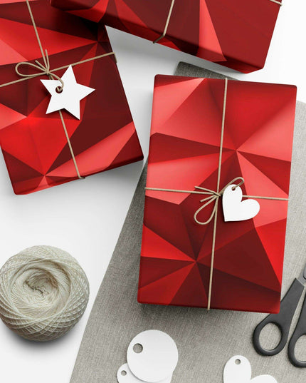 Eco-Friendly Elegance: Luxe Christmas Gift Wrap Set in Matte & Satin