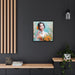Elegant Valentine Wall Art Set with Sustainable Black Pinewood Frame