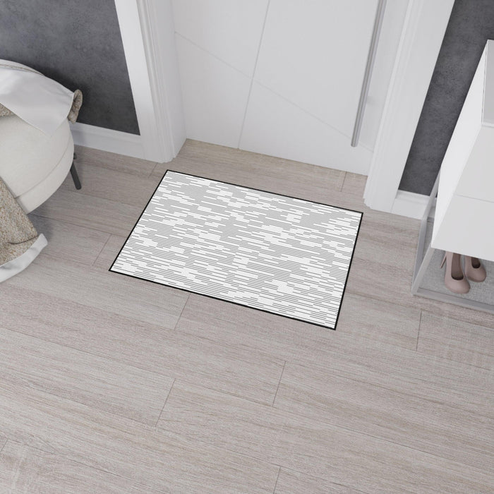 Elegant Geometric Luxury Floor Mat with Anti-Slip Rubber Base