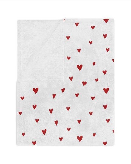 Winter Wonderland Luxe Velveteen Fleece Throw by Maison d'Elite