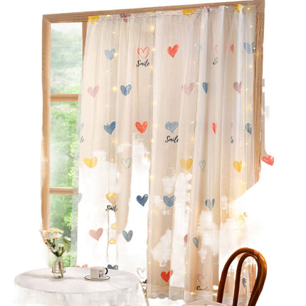 Peekaboo Studio Velcro Curtain - Easy Installation & Light Filtering