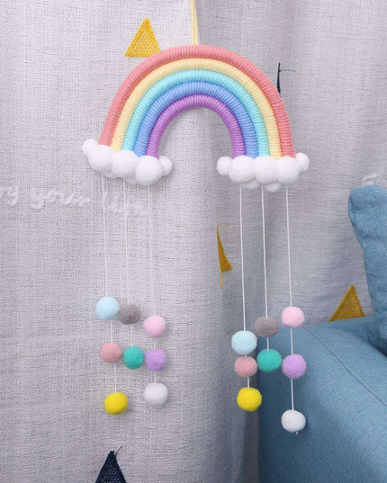 Nordic Holiday Woolen Wall Hangings: Handcrafted Festive Home Decor for Cozy Winter Vibes