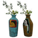 Opulent European Resin Vase: Luxurious Handcrafted Art