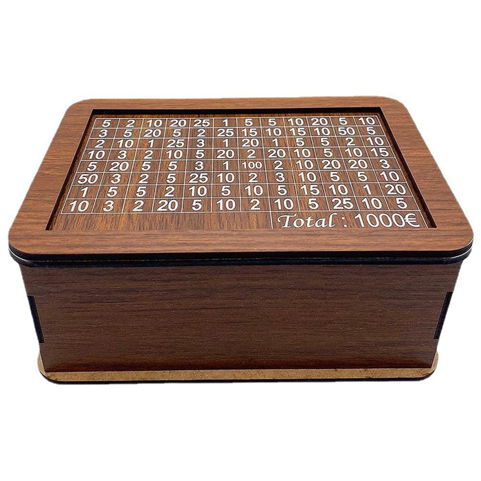Refined Savings: Elegant House-Shaped Wooden Money Bank for Stylish Financial Management -> Charming House-Shaped Wooden Money Box: Secure Savings Solution for Stylish Management