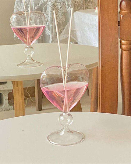 Nordic-inspired Plum Glass Vase for Chic Home Accents