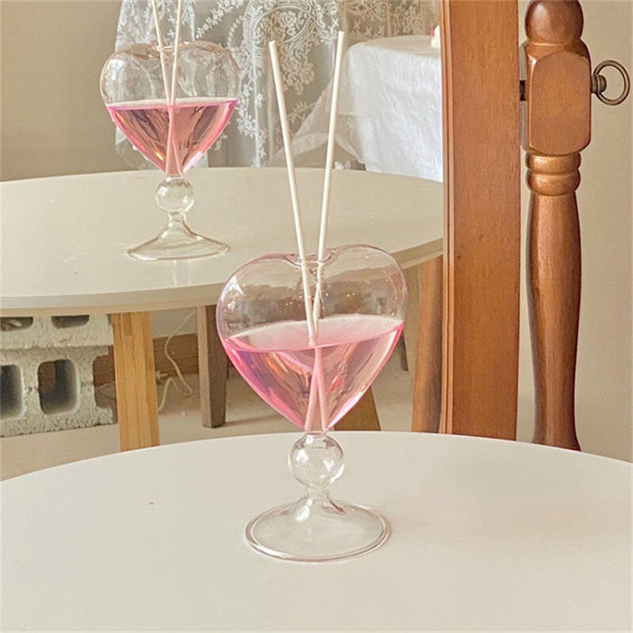 Elegant Plum Glass Vase for Stylish Home Decor