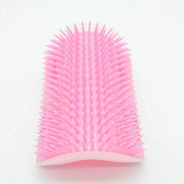 Ultimate Cat Calming Groomer: Self-Massage Brush with Catnip Delight