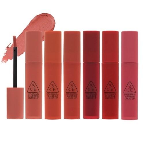 3CE Blurring Liquid Lip 5.5g (10 Colors) - Très Elite