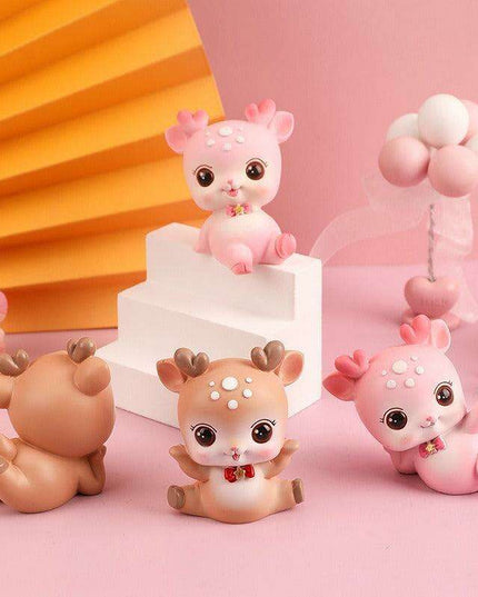 Enchanting Resin Deer Pendant for Stylish Home and Automotive Decor