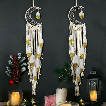 Elegant Handcrafted Cotton Tassel Wall Hanging for Stylish Home Decor