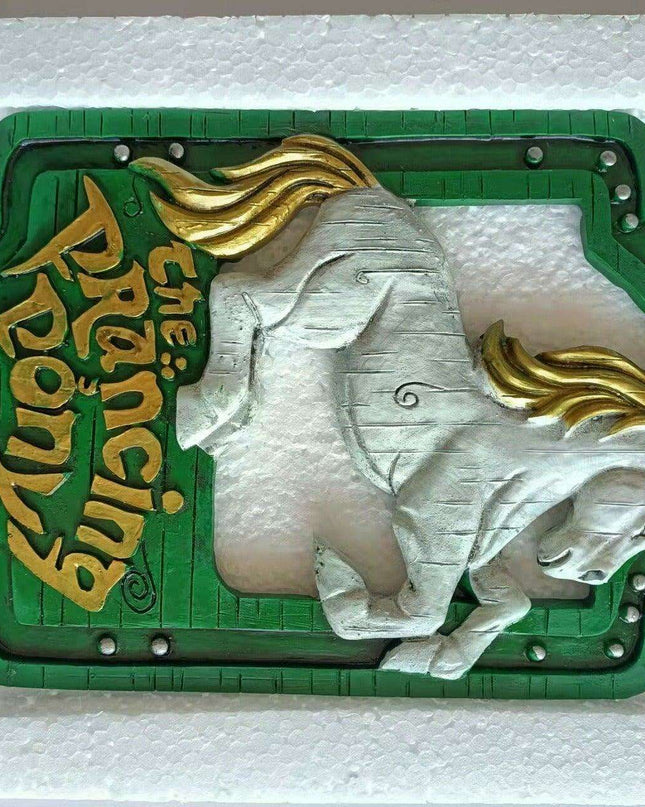 Magical Resin Spirit Ornament with Dragon or Horse Charm