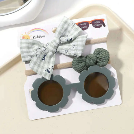 3Pcs/Set Newborn Print Bowknot Headbands and Cute Round Sunglasses. Uncategorized 3pcs-set-newborn-print-bowknot-headbands-and-cute-round-sunglasses Beauty & Personal Care›Hair Care›Styling Accessories›Headbands