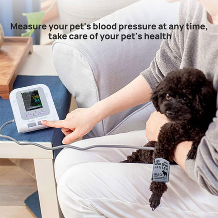 Veterinary CONTEC08A-VET Digital Blood Pressure Monitor With 3 Cuffs Color LCD