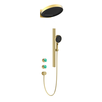 Concealed Shower Set | Full Copper, Digital Disp