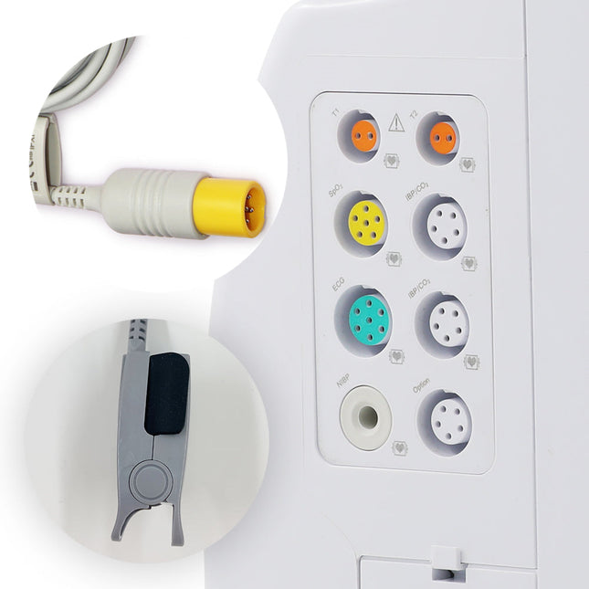 Contec SpO2 Probe Reusable Sensor for CMS6000 CMS6500 CMS6800 CMS7000 CMS8000