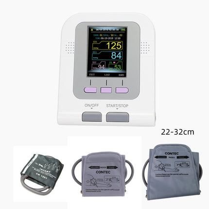 Contec 08A Digital Upper Arm Blood Pressure Monitor With 3 Cuffs And PC Software