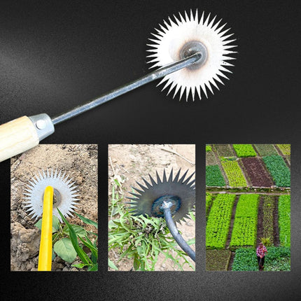 Sustainable Sunflower Trowel With Wooden Handle For Effortless Weeding