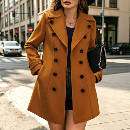 Peekaboo Studio Women's Double-Breasted Professional Suit Coat, Tailor