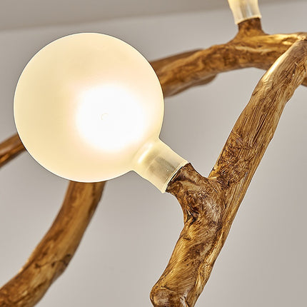 Restaurant Chandelier Decorative Tree Branch Lights Zen Japanese Wabi-