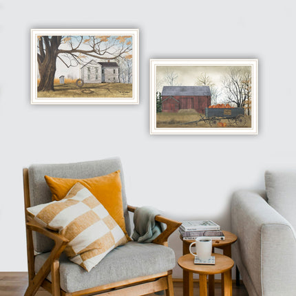 Billy Jacobs 2-Piece Farmhouse Wall Art Set - Framed, Multicolor