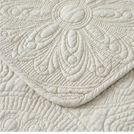 European Style Double-sided Embroidered Bedding Set Of Three Pieces