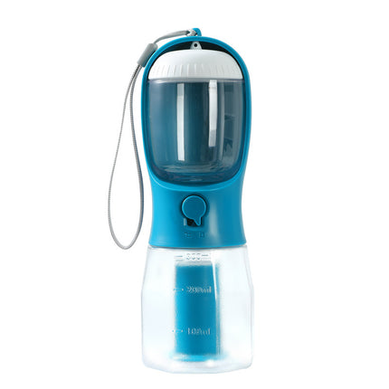 Dog Water Cup Drinking Food Garbage Bag Three-in-one Portable Small Mu