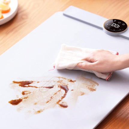 Silicone Foldable Heated Chopping Board With Digital Display Insulation