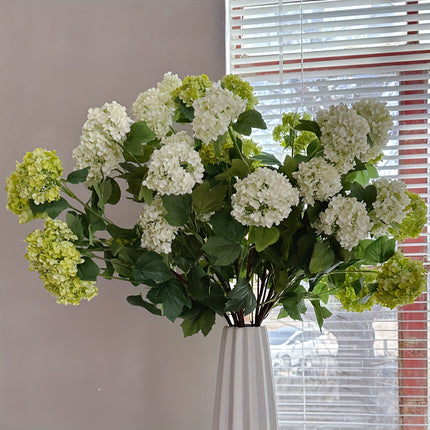 Peekaboo Studio Long Branches Hydrangea - Realistic Home Decor