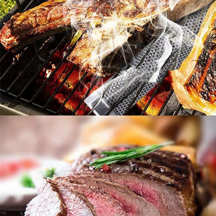 Peekaboo Studio Stainless Steel Barbecue Tray Holder - Durable & Heat-