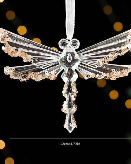 Christmas Decorations Sequined Acrylic Pendant