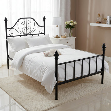 Hanging Swing Cradle Pet Bed — Iron Frame, M & L