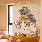 Cat Riding Neck