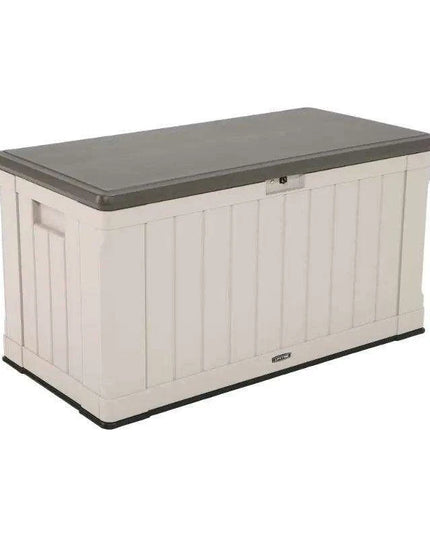 116 Gallon Stylish Desert Sand Outdoor Storage Container - Durable and Weather-Resistant