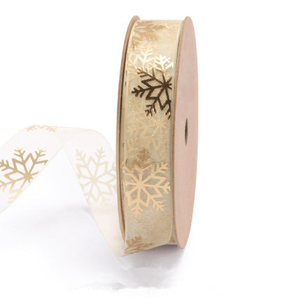Bronzing Organza Ribbon – Gift & Cake Box Packaging, 15 Designs