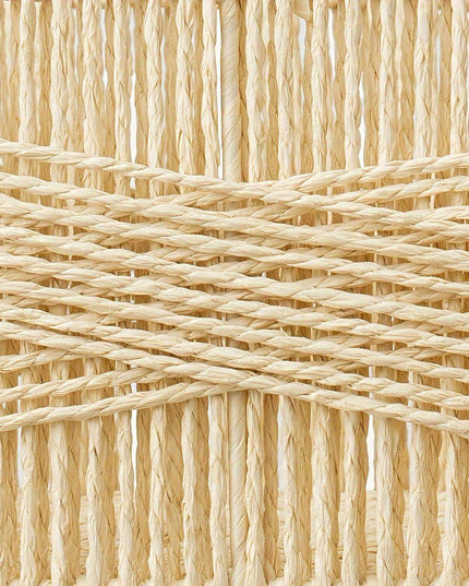 Charming Oversized Wicker Storage Basket with Comfortable Handles - Stylish Open Top Organizer for Any Room