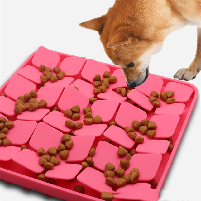 Peekaboo Studio Licking Plate for Cats & Dogs - Slow Feeding Design