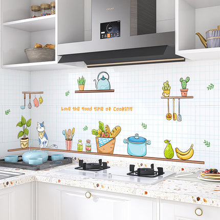 Peekaboo Studio Transparent Anti-Smoke Wallpaper, High Temp Resistant