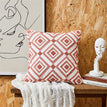 Looking Back Brick Red / 30x 50 Pillow Cover