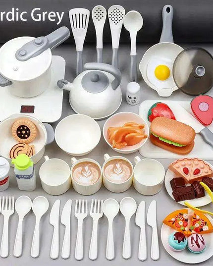 Ultimate Kids' Culinary Playset with 54 Interactive Kitchen Tools