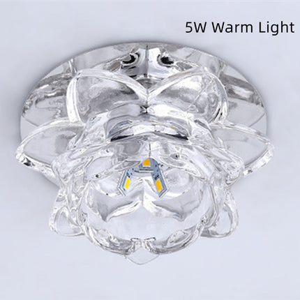 LED Aisle Light Corridor Hallway Lamp Crystal Stainless Steel 3W 5W