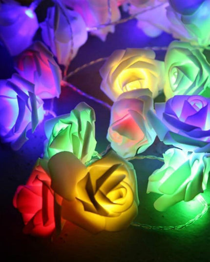 Enchanted Rose Glow: 3m LED Fairy Lights for Valentine's Day