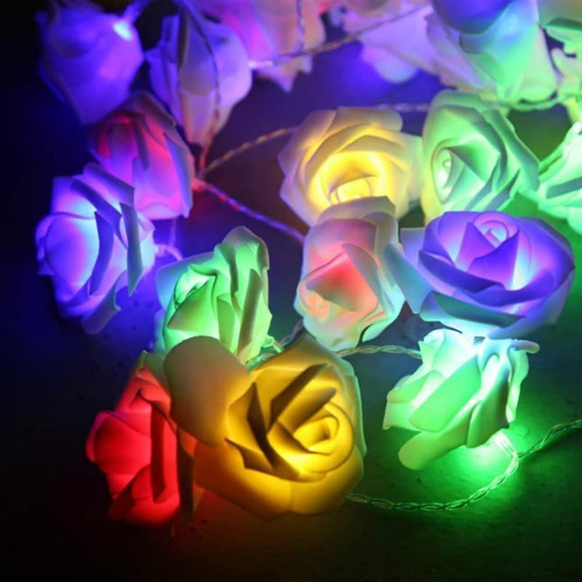 Enchanted Rose Glow: 3m LED Fairy Lights for Valentine's Day